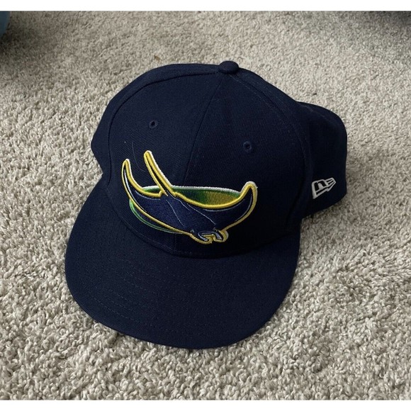 tampa bay rays fitted 7 5/8 - Picture 1 of 2